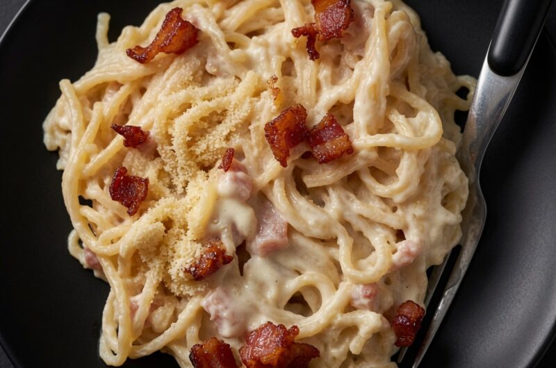 Receta rápida pasta a la carbonara