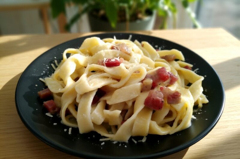 Receta rápida pasta a la carbonara