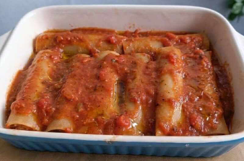Almuerzo del domingo: Canelones a la boloñesa